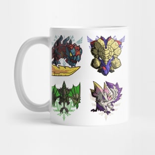 The Fated Four | Monster Hunter Mug